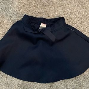 Wonder Nation navy uniform skirt with bow